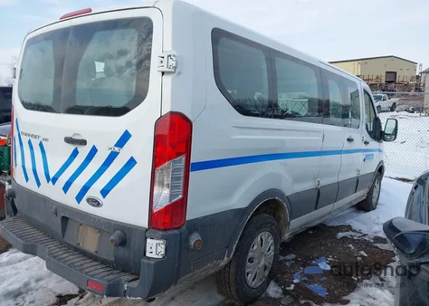 2017 Ford Transit-350 Xlt z USA, uszkodzony, nr VIN 1FBZX2ZM4HKB13037